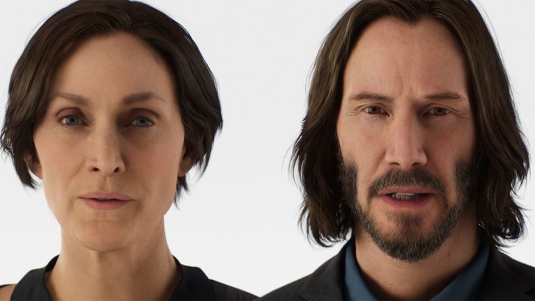 The Matrix Awakens: An Unreal Engine 5 Experience Debuts with Virtual Versions of Keanu Reeves, Carrie-Anne Moss, and a Massive Open-World City