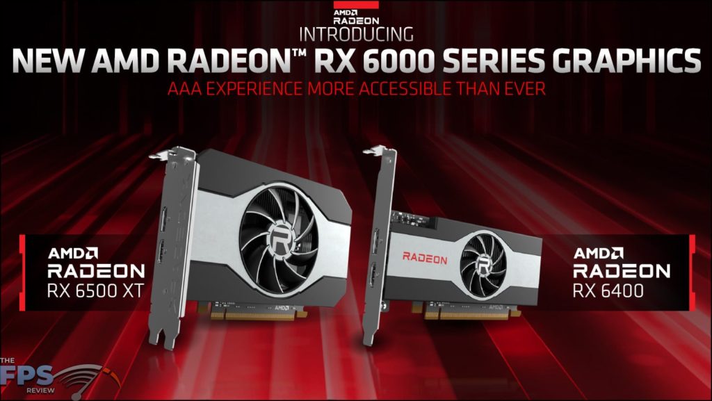 AMD Radeon RX 6500 XT Press Deck new amd radeon rx 6000 series graphics