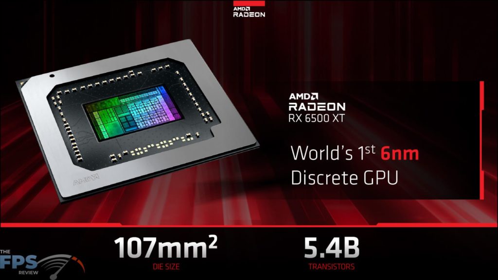 AMD Radeon RX 6500 XT Press Deck 6nm GPU