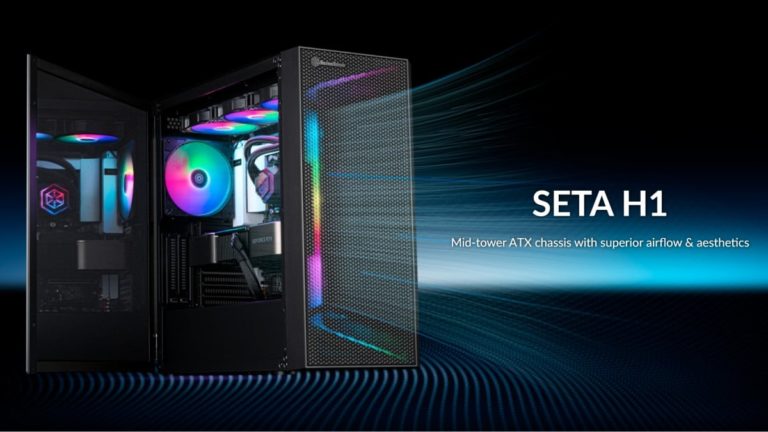 SilverStone Releases High Airflow ARGB ATX Gaming Chassis SETA H1