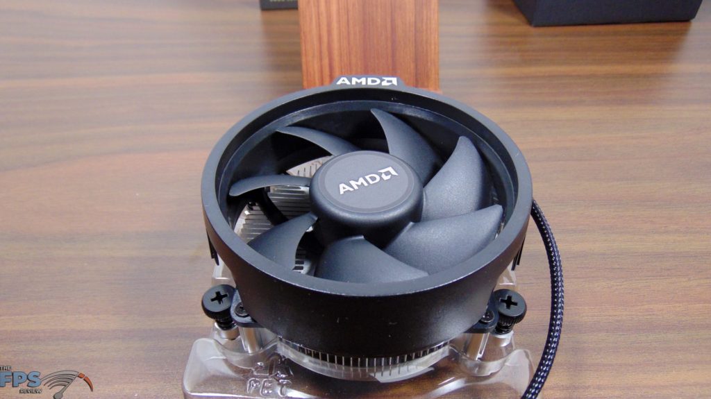 AMD Ryzen 5 5600G Heatsink Fan Top View