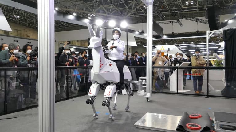 Kawasaki Made a Rideable Robotic Goat