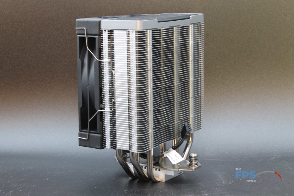 DeepCool AK400 rear side corner assembled view