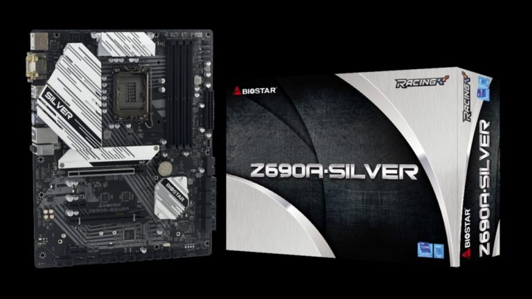 BIOSTAR Announces Z690A-SILVER Gaming Motherboard for 12th Gen Intel Core Processors