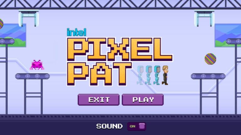 Pixel Pat: Intel Releases 8-Bit Retro Game to Celebrate Pat Gelsinger’s First Year as CEO