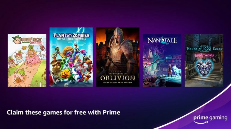 Prime Gaming’s Free Titles for April Include The Elder Scrolls IV: Oblivion, Plants vs Zombies: Battle for Neighborville, and More