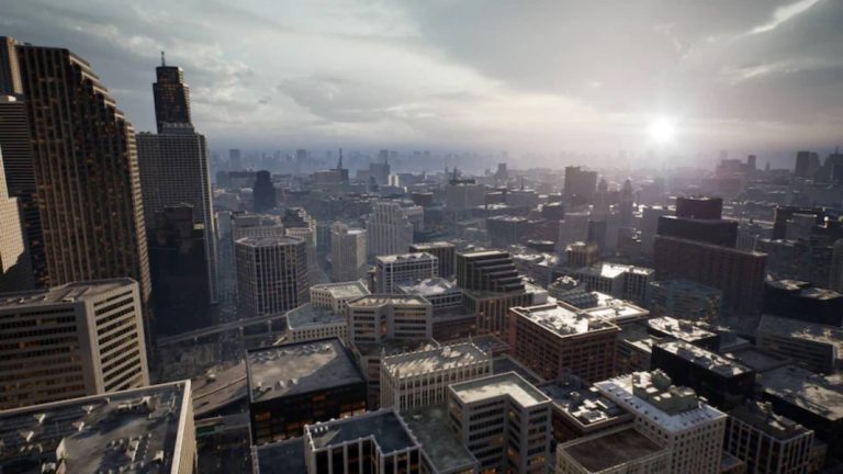 Developer Creates Superman-Inspired Character in Unreal Engine 5 City Sample