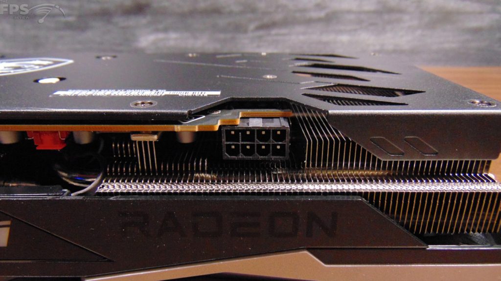 MSI Radeon RX 6650 XT GAMING X 8G Video Card Power Connector