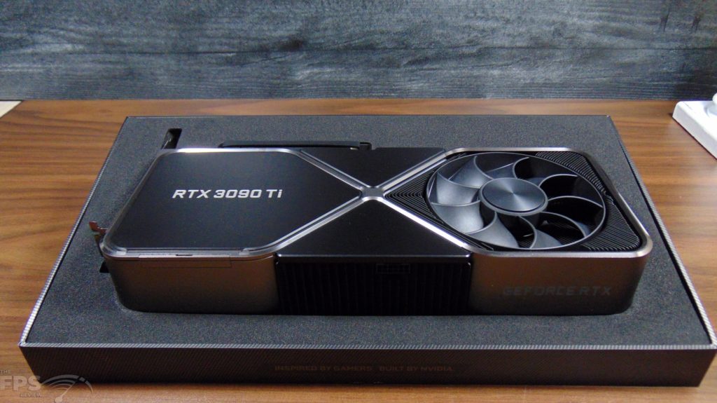NVIDIA GeForce RTX 3090 Ti Founders Edition Video Card Inside Box
