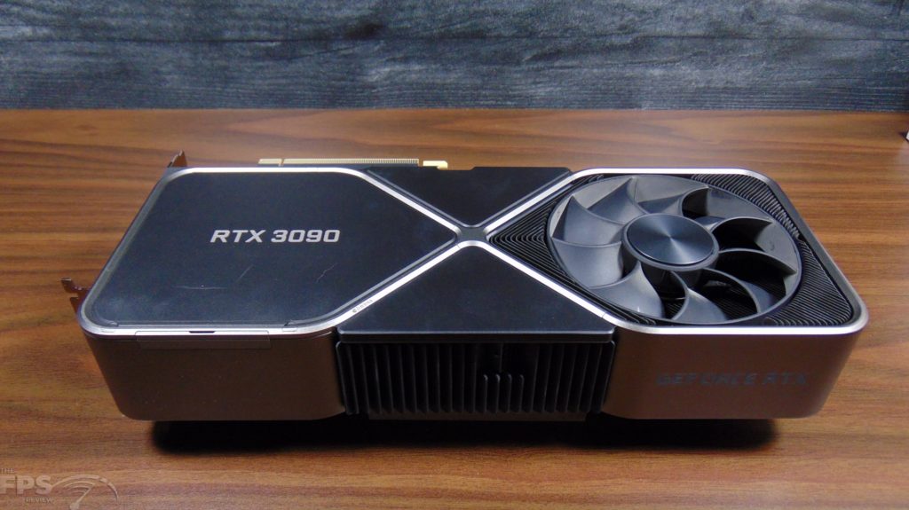 NVIDIA GeForce RTX 3090 Founders Edition Video Card Back View