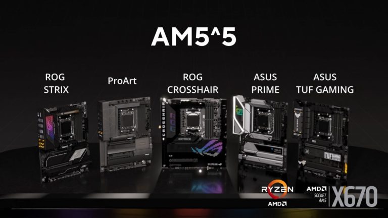 ASUS Announces AMD X670 and X670E Motherboards, including Flagship ROG Crosshair X670E Extreme
