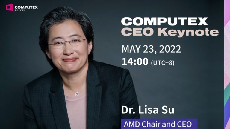 AMD CEO Dr. Lisa Su to Keynote at COMPUTEX 2022: “Advancing the High-Performance Computing Experience”