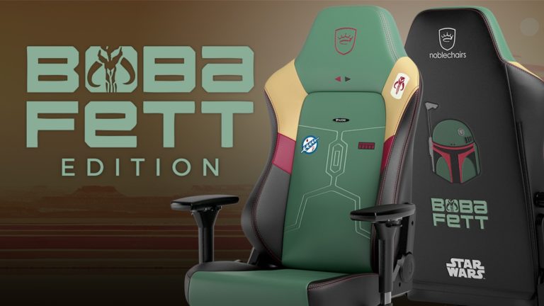 Noblechairs Announces Star Wars Hero Series Boba Fett Edition Gaming Chair