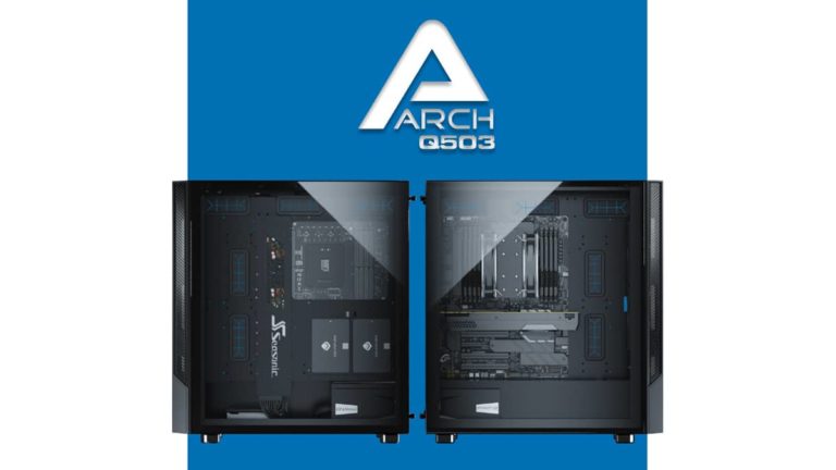 Seasonic Launches ARCH Q503 PC Chassis with Integrated CONNECT Power Supply and Module
