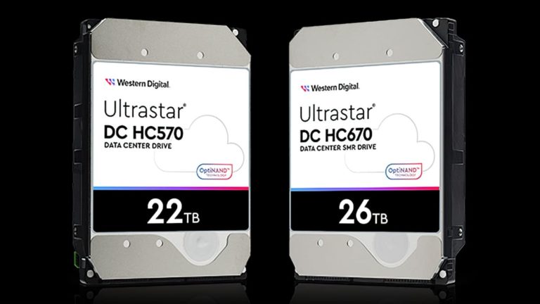 Western Digital Announces World’s First 22 TB CMR and 26 TB UltraSMR HDDs