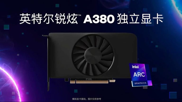 Intel Launches Arc A380 GPU in China