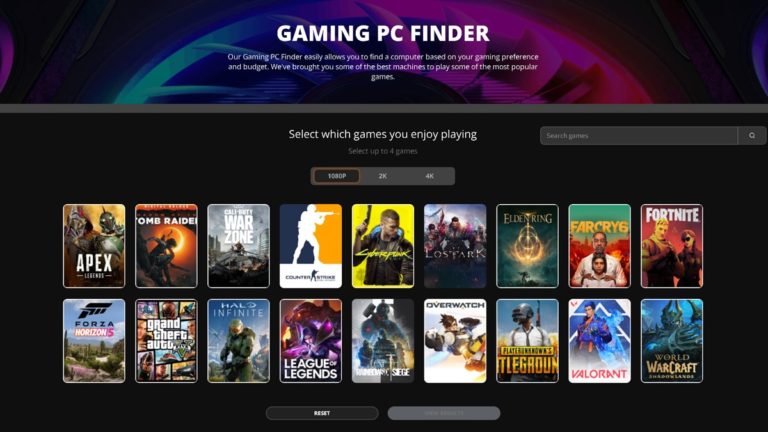Newegg Launches Gaming PC Finder Tool