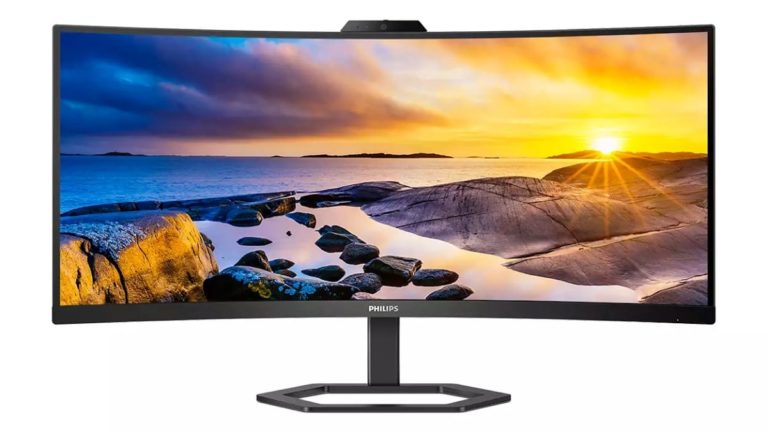 Philips UK Launches 34-Inch Curved 21:9 Monitor with Webcam