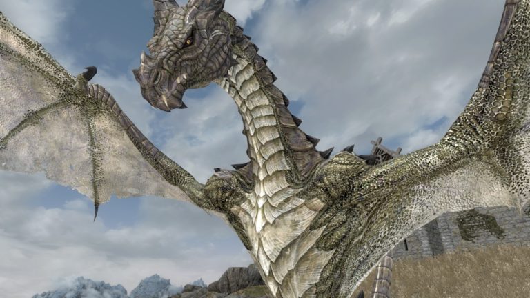 Skyrim Mod Adds Dragon Textures in 16K Resolution