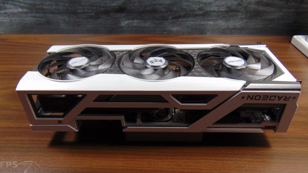 SAPPHIRE NITRO+ AMD Radeon RX 6950 XT PURE top view