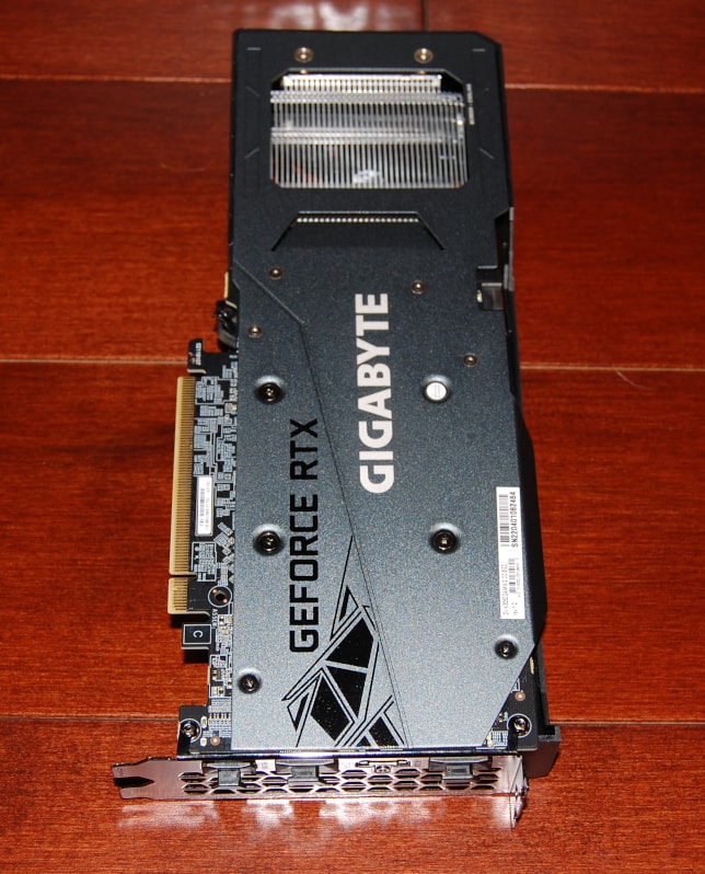 GIGABYTE GeForce RTX 3050 Gaming OC 8G Video Card back view front