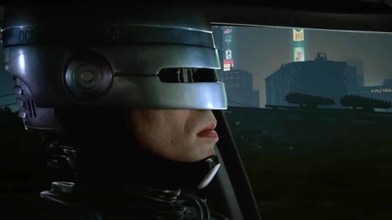 Robocop Patrols Cyberpunk 2077’s Night City in Fan-Made Video