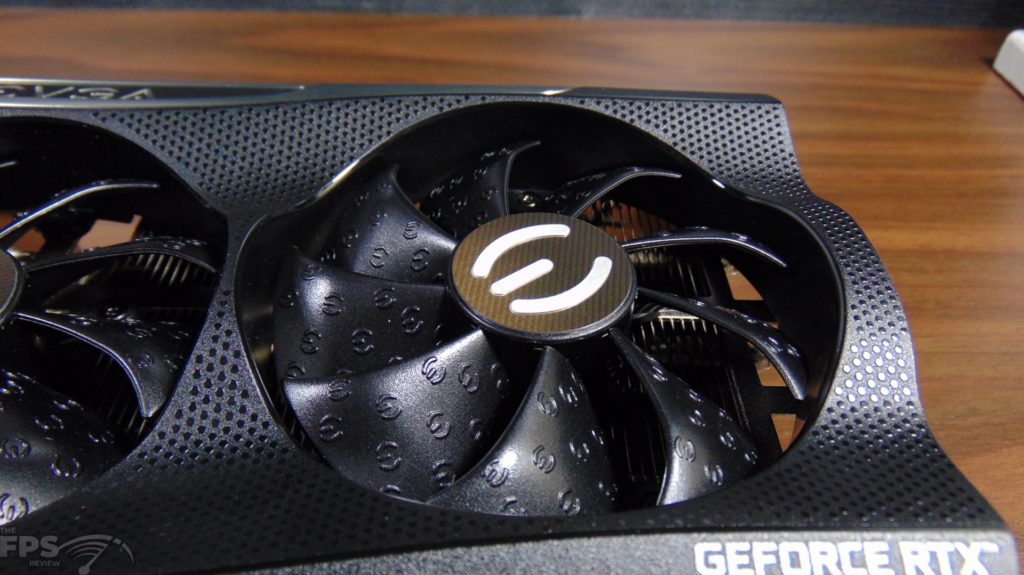 EVGA GeForce RTX 3090 Ti FTW3 Ultra Gaming video card right fan