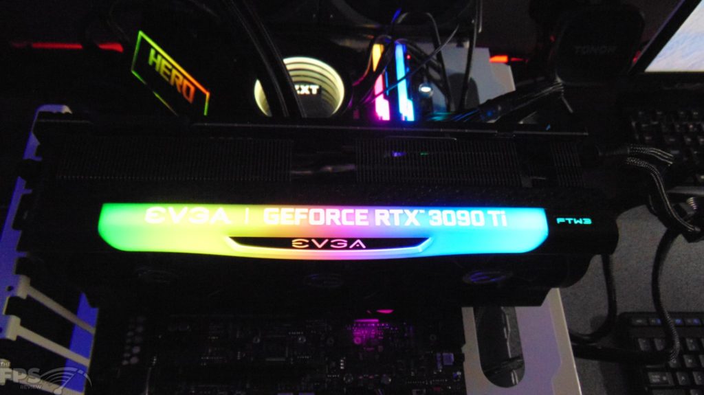 EVGA GeForce RTX 3090 Ti FTW3 Ultra Gaming video card rgb