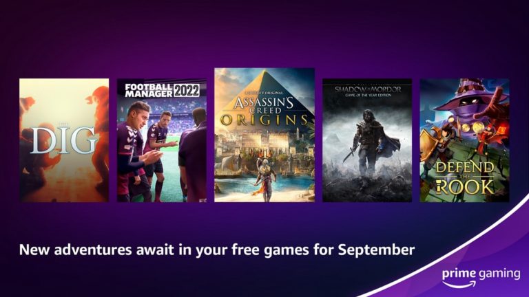Prime Gaming’s September Offerings Include Assassin’s Creed Origins and Middle-Earth: Shadow of Mordor Game of the Year Edition