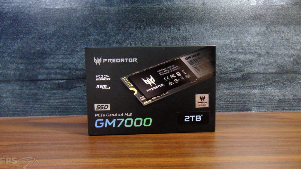 Acer Predator GM7000 2TB Gen4 x4 M.2 SSD Box Front