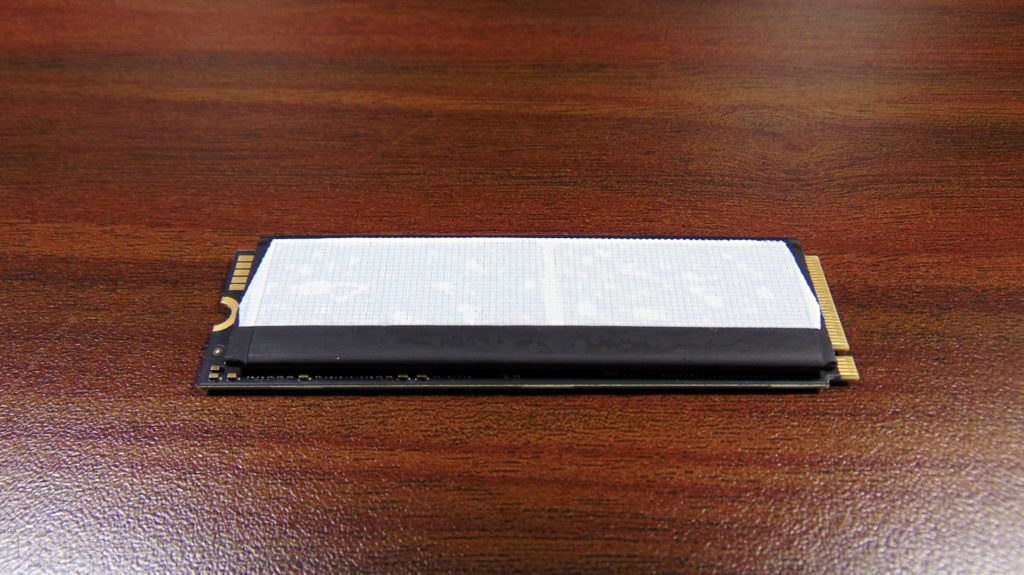 Acer Predator GM7000 2TB Gen4 x4 M.2 SSD Foam Pad with Sticker Removed