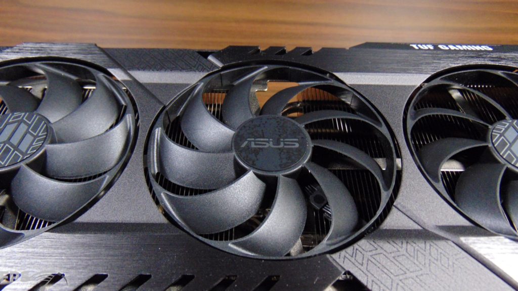 ASUS TUF Gaming GeForce RTX 3080 Ti OC Edition Video Card Center Fan