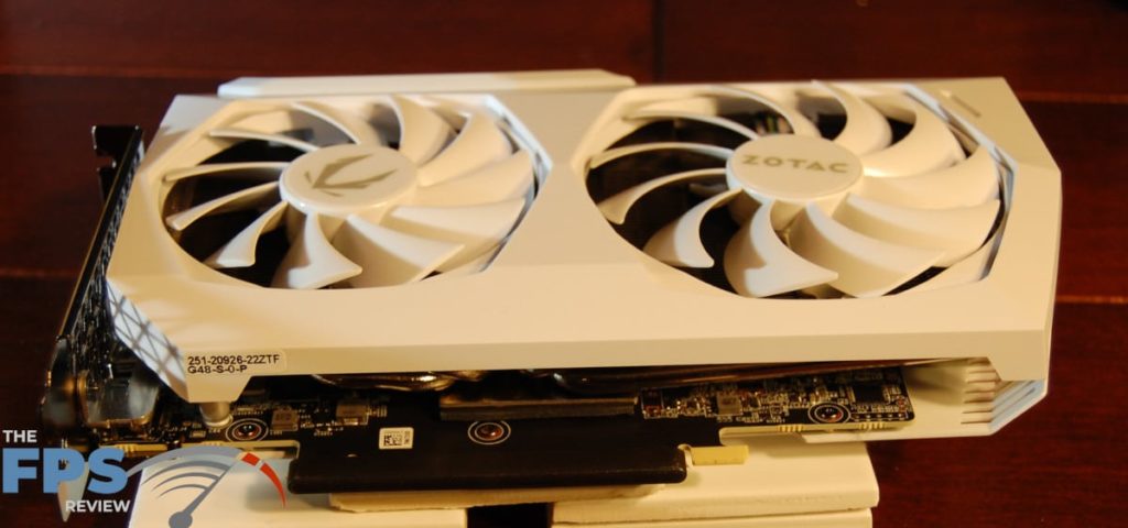 Zotac GAMING GeForce RTX 3060TI AMP- gpu pcie side