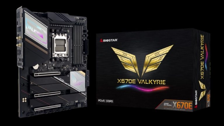 BIOSTAR Announces X670E VALKYRIE Motherboard for AMD AM5 Ryzen 7000 Series Processors