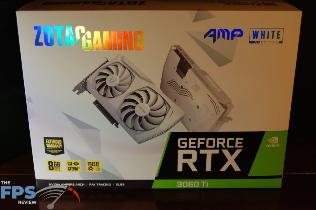 Zotac GAMING GeForce RTX 3060TI AMP-box front