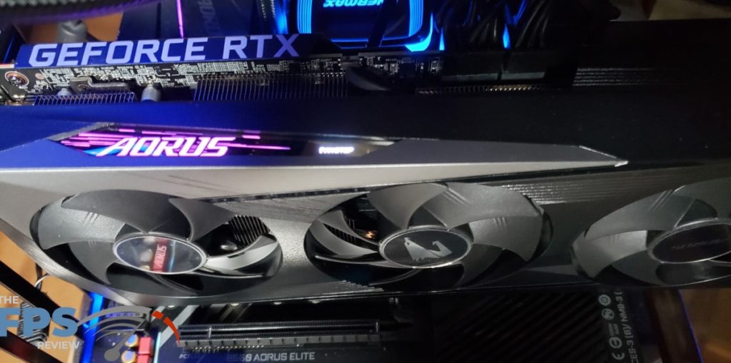 GIGABYTE Aorus Elite GeForce 3060Ti Elite 8G-"Fanstop " light