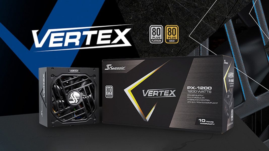 Seasonic Announces VERTEX Power Supplies, Fully Compatible with ATX 3.0