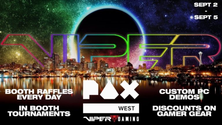 VIPER GAMING to Showcase Its Newest High-Performance Gaming Products at PAX West 2022