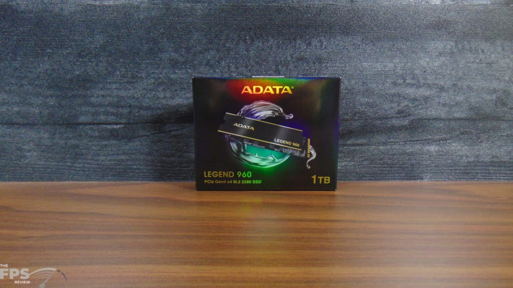 ADATA LEGEND 960 1TB Gen4 x4 M.2 SSD Box Front