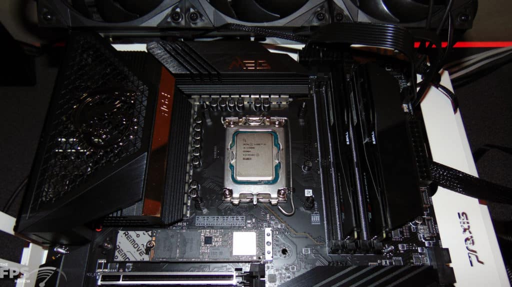 Intel Core i9-13900K CPU Installed in MSI MEG Z690 ACE Motherboard