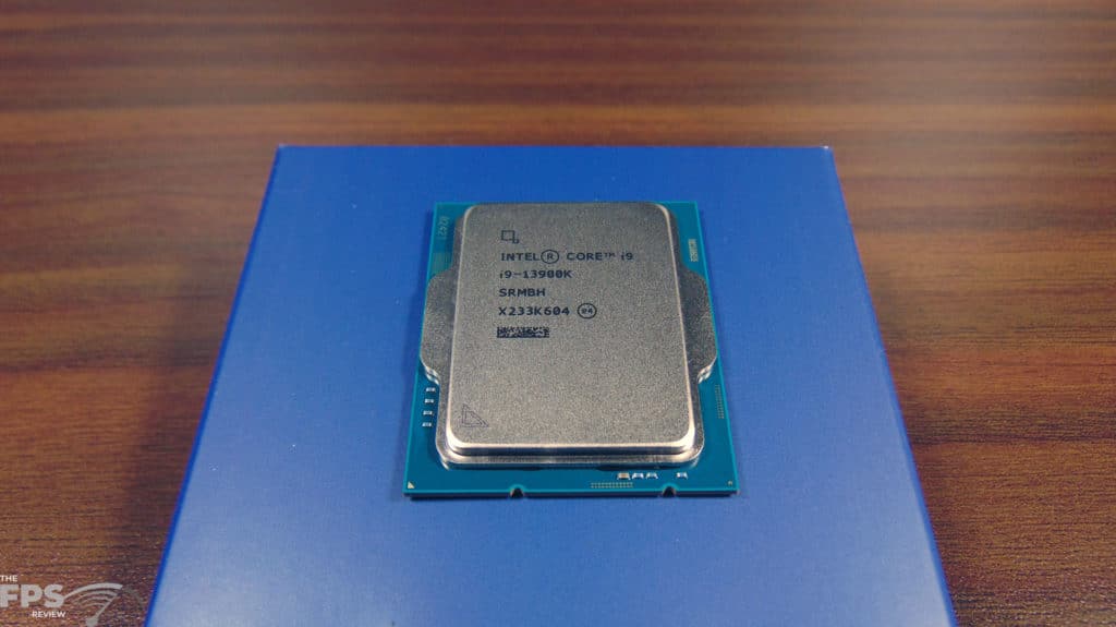 Intel Core i9-13900K CPU Top View