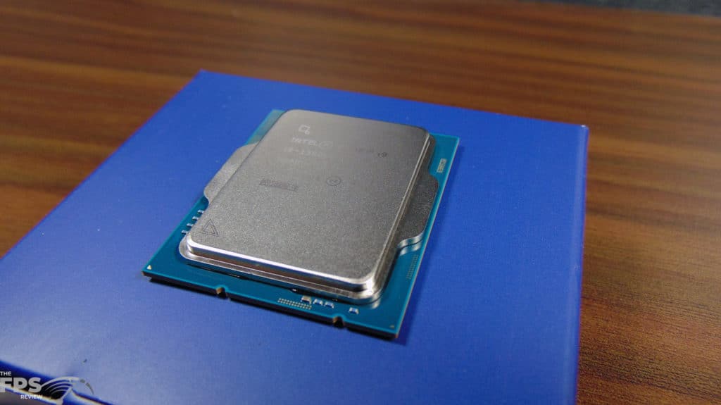 Intel Core i9-13900K CPU Top View