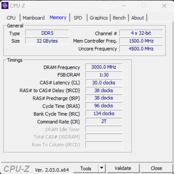 Intel Core i5-13600K CPU CPU-Z
