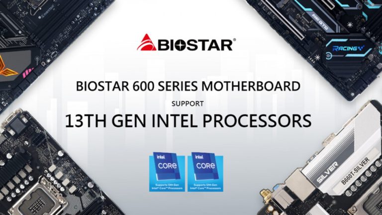 BIOSTAR Announces 600 Series Motherboard Support for 13th Gen Intel Core Processors
