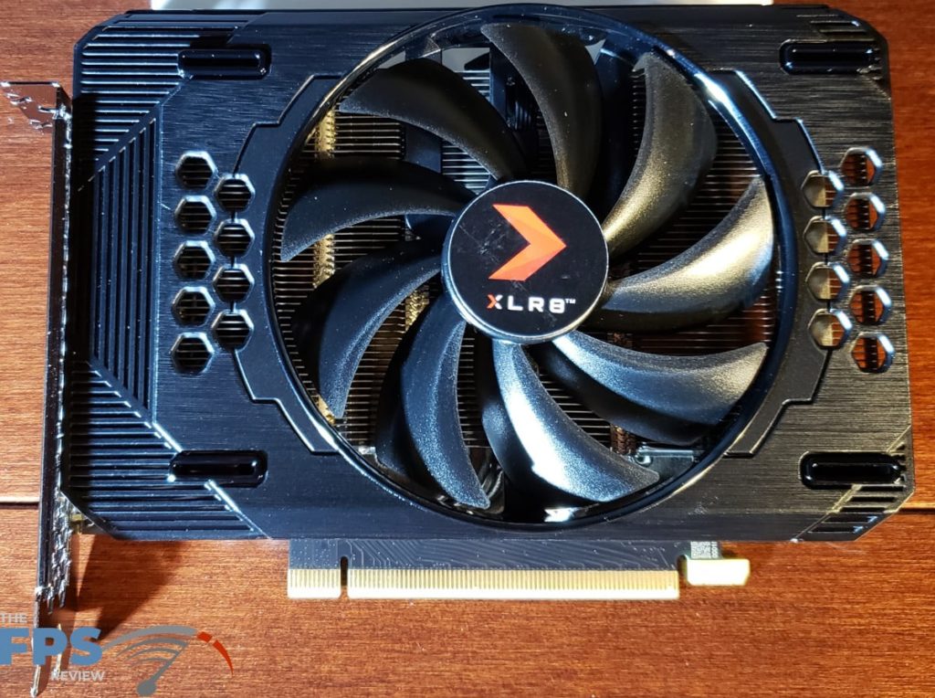 PNY GeForce RTX 3060 12GB XLR8 Gaming Revel-Top of video card