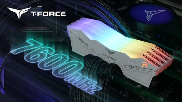 TEAMGROUP to Launch T-FORCE DELTA RGB DDR5 7,600 MHz Memory