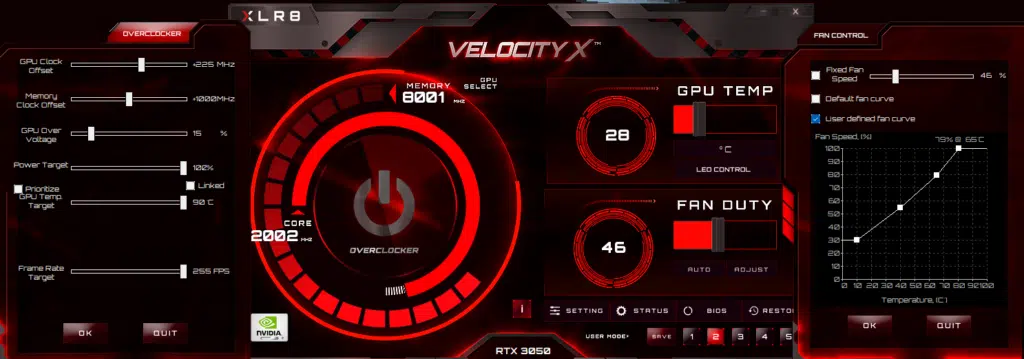 PNY GeForce RTX 3050 8G VERTO Dual Fan Video Card Review - Page 3 of 7