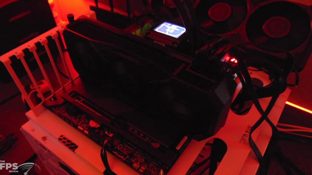AMD Radeon RX 7900 XT Video Card Installed in Computer Dark