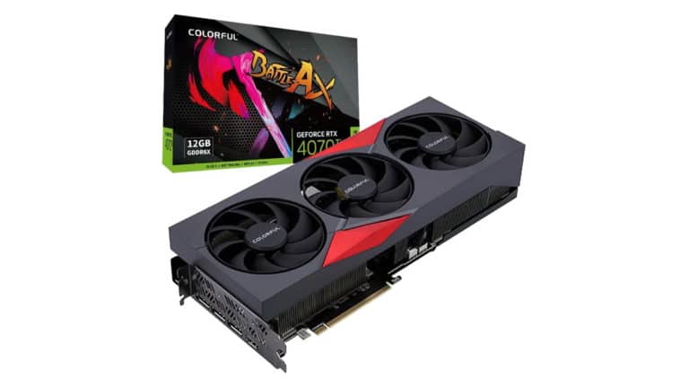 COLORFUL GeForce RTX 4070 Ti BattleAx Deluxe Graphics Card Revealed