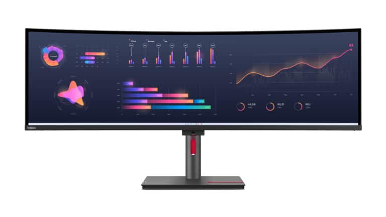 Lenovo Announces ThinkVision P49w-30 Monitor with Ultrawide, 49-Inch, Double QHD Panoramic Display